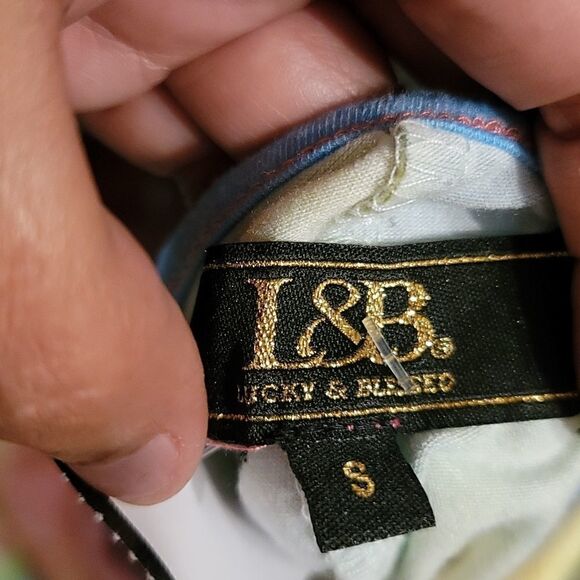 L&B Colorful Hi-Lo Top Size S - Picture 5 of 6